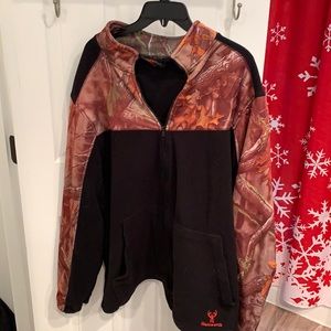 Huntworth xxl black and camo jacket